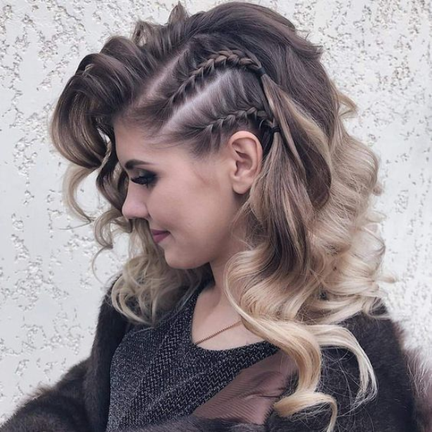 Featured image of post Viking Side Braids Women / Practically all viking women have had astonishing hairstyles that make us fall in love with them.