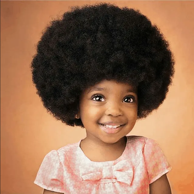 Afro hairstyle for toddlers