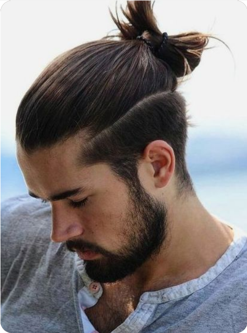 short sides with long top Haircut style for men