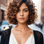 Classic Stacked Curly Bob